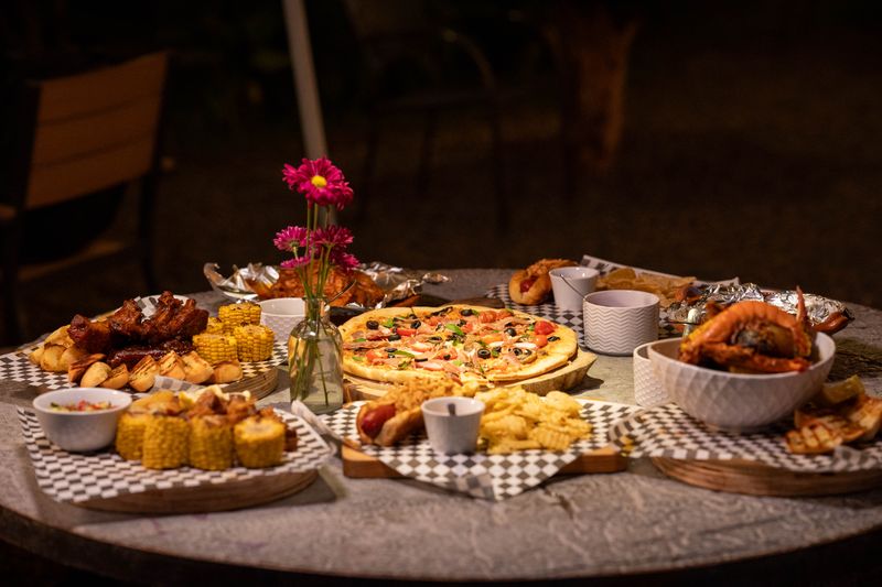 Family feast combo with large wings order and sides